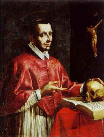 Orazio Borgianni, Saint Charles Borromée