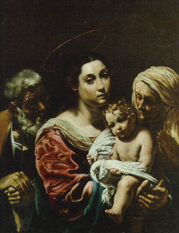 Orazio Borgianni, The Holy Family with Saint Anne