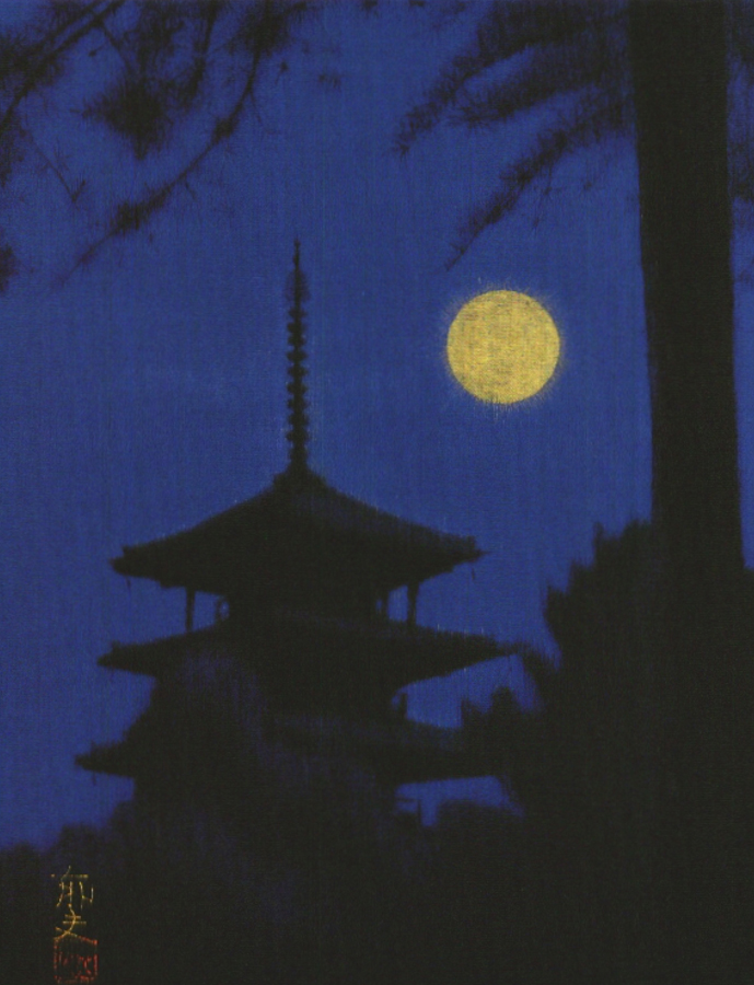 Ikuo Hirayama, Moon by the Horyuji