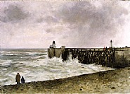 Mauvais Temps a Dieppe