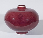 Large Vase, Copper Red Glaze