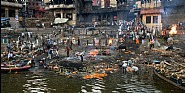 Manikarnika Ghat, Varanasi, India