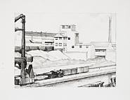 Charles Sheeler - Industrial Series #1 (Prints and Multiples) h: 11.1 x w: 8.2 in / h: 28.2 x w: 20.8 cm