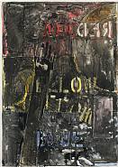 Jasper Johns - Land’s End (Mixed Media) h: 36.2 x w: 25.4 in / h: 91.9 x w: 64.5 cm