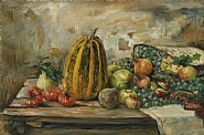 Norbert Goeneutte - Nature morte aux fruits (Paintings) h: 21.5 x w: 32 in / h: 54.6 x w: 81.3 cm