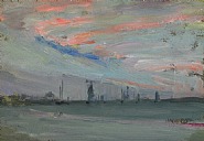 Martha Walter - Gloucester (Paintings) h: 6.8 x w: 9.1 in / h: 17.3 x w: 23.1 cm