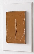 Lucio Fontana - Concetto spaziale - formella (Ceramics) h: 43 x w: 27.5 x d: 3.5 cm / h: 16.9 x w: 10.8 x d: 1.4 in