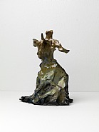 Lucio Fontana - Vittoria Alata (Ceramics) h: 27.5 x w: 20.5 x d: 12 cm / h: 10.8 x w: 8.1 x d: 4.7 in