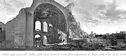 Veduta degli avanzi del Tablino della Casa aurea di Nerone detti volgarmente il Tempio della Pace, 1748