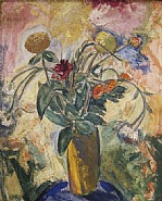 Alfred Henry Maurer - Floral Still Life (Paintings) h: 21.1 x w: 18.2 in / h: 53.6 x w: 46.2 cm