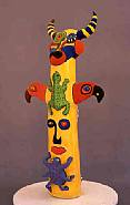 Niki de Saint Phalle - Bull-Head (Sculptures) h: 28.2 x w: 14 x d: 5.5 in / h: 71.6 x w: 35.6 x d: 14 cm