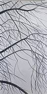 Alex Katz - Weeping Cherry 1 (Paintings) h: 96 x w: 48 in / h: 243.8 x w: 121.9 cm