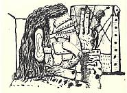 Philip Guston - Painter (Prints and Multiples) h: 32 x w: 42.5 in / h: 81.3 x w: 108 cm