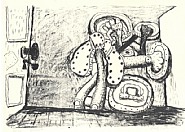 Philip Guston - Door (Prints and Multiples) h: 20 x w: 30 in / h: 50.8 x w: 76.2 cm