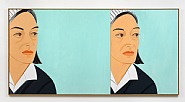 Alex Katz - Ada Ada (Paintings) h: 152 x w: 306 cm / h: 59.8 x w: 120.5 in