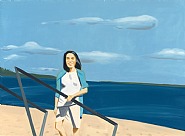 Alex Katz - Ascension (Paintings) h: 66 x w: 90 in / h: 167.6 x w: 228.6 cm