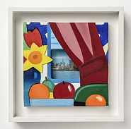 Tom Wesselmann - Window Frame for Habitat (Paintings) h: 20.5 x w: 20.5 x d: 2.3 cm / h: 8.1 x w: 8.1 x d: 0.9 in