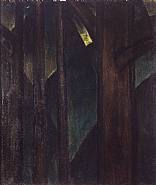 Arthur Dove - DARK ABSTRACTION (WOODS) (Paintings) h: 21.4 x w: 18 in / h: 54.4 x w: 45.7 cm