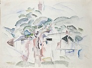 TREES AND HOUSES (PROVINCETOWN)