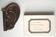 Meret Oppenheim - Das Ohr von Giacometti (Sculptures) h: 10 x w: 7.5 x d: 1.5 cm / h: 3.9 x w: 3 x d: 0.6 in