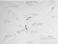 Chris Burden - Airplane Factory (Works on Paper (Drawings, Watercolors etc.)) h: 48 x w: 61 cm / h: 18.9 x w: 24 in
