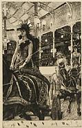 James Jacques Joseph Tissot - Ces Dames des Chars (Prints and Multiples) h: 16.2 x w: 10.5 in / h: 41.1 x w: 26.7 cm