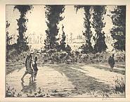 Martin Lewis - Shadows on the Road (Prints and Multiples)