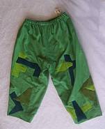 David Hockney - Costumes for Covent Garden London - patches trousers front