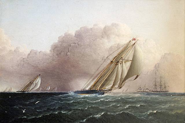  James Edward Buttersworth, Schooner ESTELLE