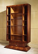 Emile Jacques Ruhlmann - Bibliothèque en palissandre (Furniture) h: 168 cm / h: 66.1 in