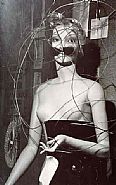 Man Ray - Mannequin designed by Joan Miro (for the 1938 Surrealist exhibition in Paris) (Photographs) h: 9 x w: 5.8 in / h: 22.9 x w: 14.7 cm