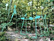 William King - Power Tennis (Sculptures) x w: 12 in / x w: 30.5 cm