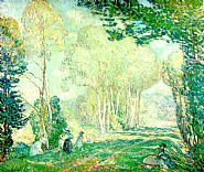 Henri Lebasque - Paysage d'été (Paintings) h: 31.1 x w: 35.9 in / h: 79 x w: 91.2 cm