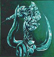 Kurt Seligmann - Leda (Paintings) h: 50 x w: 48 in / h: 127 x w: 121.9 cm