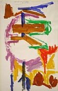 David Smith - Labor Day at Herman’s House (Paintings) h: 37.9 x w: 25.4 in / h: 96.3 x w: 64.5 cm