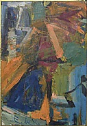 Elaine de Kooning - Man in a Whirl (Paintings) h: 36 x w: 24 in / h: 91.4 x w: 61 cm