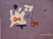 Ilya Bolotowsky - Cobalt Violet (Paintings) h: 30 x w: 40 in / h: 76.2 x w: 101.6 cm