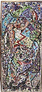 Jackson Pollock - Untitled (Paintings) h: 54 x w: 24 in / h: 137.2 x w: 61 cm