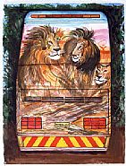 Malcolm Morley - South Africa Bus h: 29.9 x w: 22.5 in / h: 75.9 x w: 57.2 cm