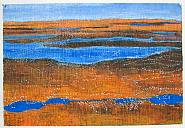 Jennifer Bartlett - Backdrop #3 (Works on Paper (Drawings, Watercolors etc.)) h: 30.2 x w: 44.5 in / h: 76.7 x w: 113 cm