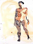 Eric Fischl - Untitled h: 40 x w: 29 in / h: 101.6 x w: 73.7 cm