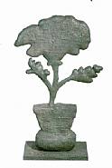 Donald Baechler - Flowers (Sculptures) h: 49 x w: 30 x d: 8 in / h: 124.5 x w: 76.2 x d: 20.3 cm