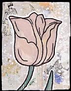 Donald Baechler - Cause for a Pause #1 (Works on Paper (Drawings, Watercolors etc.)) h: 27 x w: 21 in / h: 68.6 x w: 53.3 cm