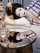 The Love Doll/Day 35 (Blue Geisha, Lying on Bed 2)