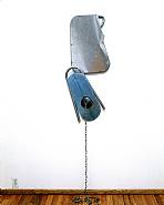 Robert Rauschenberg - Blue Gate Secret Spring Glut (Mixed Media) h: 117.5 x w: 48.9 x d: 16.2 cm / h: 46.3 x w: 19.3 x d: 6.4 in