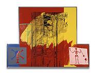 Robert Rauschenberg - Pirate Honeymoon (Urban Bourbon) (Paintings) h: 124.5 x w: 170.5 cm / h: 49 x w: 67.1 in