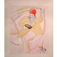 Salvador Dalí - The Old Man Who Made Trees Blossom (Prints and Multiples) h: 66 x w: 50.5 cm / h: 26 x w: 19.9 in