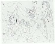 Pablo Picasso - Bloch 1538 (from the 347 Series) (Prints and Multiples) h: 31.5 x w: 39.5 in / h: 80 x w: 100.3 cm