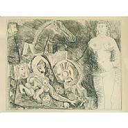 Pablo Picasso - Bloch 1528 (from the 347 Series) (Prints and Multiples) h: 31.5 x w: 39.5 in / h: 80 x w: 100.3 cm