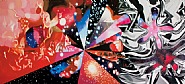 James Rosenquist - Geometry of Fire (Paintings) h: 128 x w: 300 in / h: 325.1 x w: 762 cm